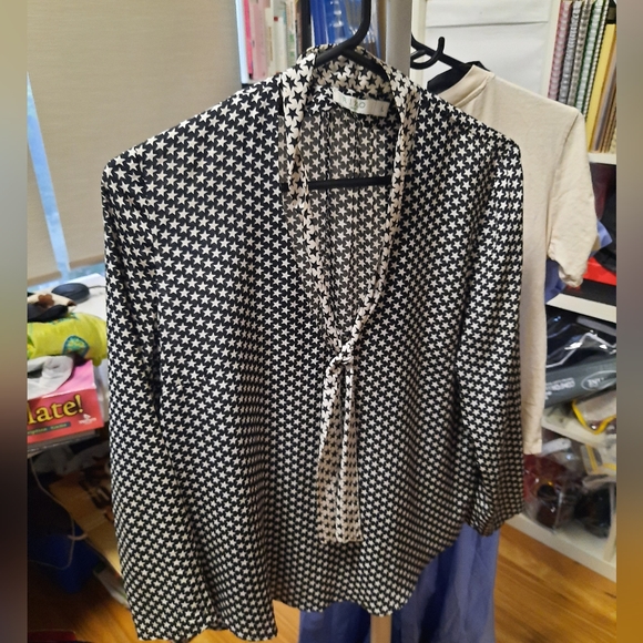 Rixo London Sadie Star print blouse - Picture 4 of 5